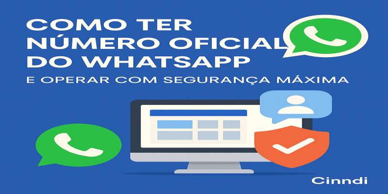 Como ter número oficial do WhatsApp e operar com segurança