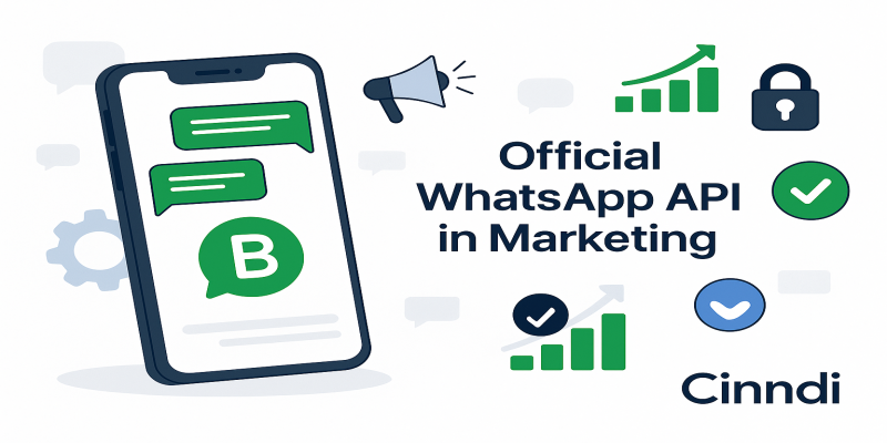 Por Que Usar a API Oficial do WhatsApp no Marketing? Veja as Vantagens e a Solução da Cinndi